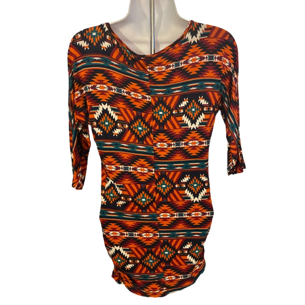 Gorgeous Rue21 Aztec Style Blouse - Picture 6 of 7